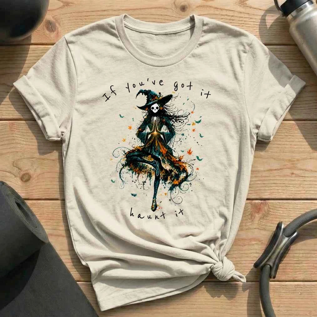 Haunt It Yoga T-shirt