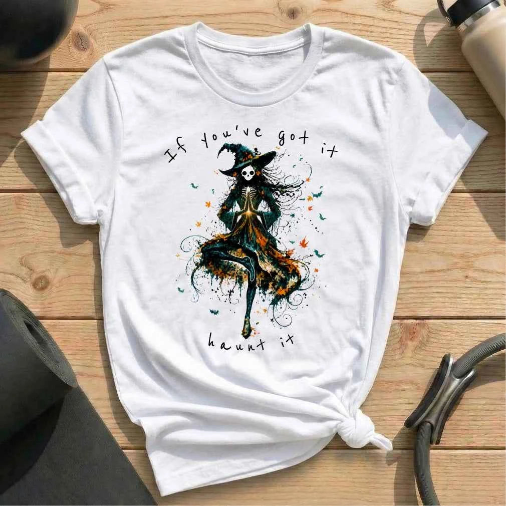 Haunt It Yoga T-shirt