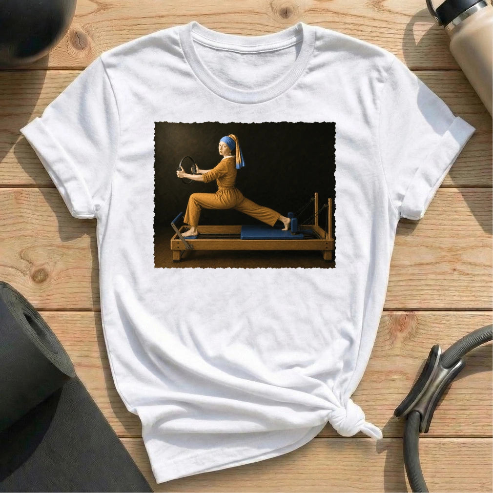 Girl with Pearl T-shirt