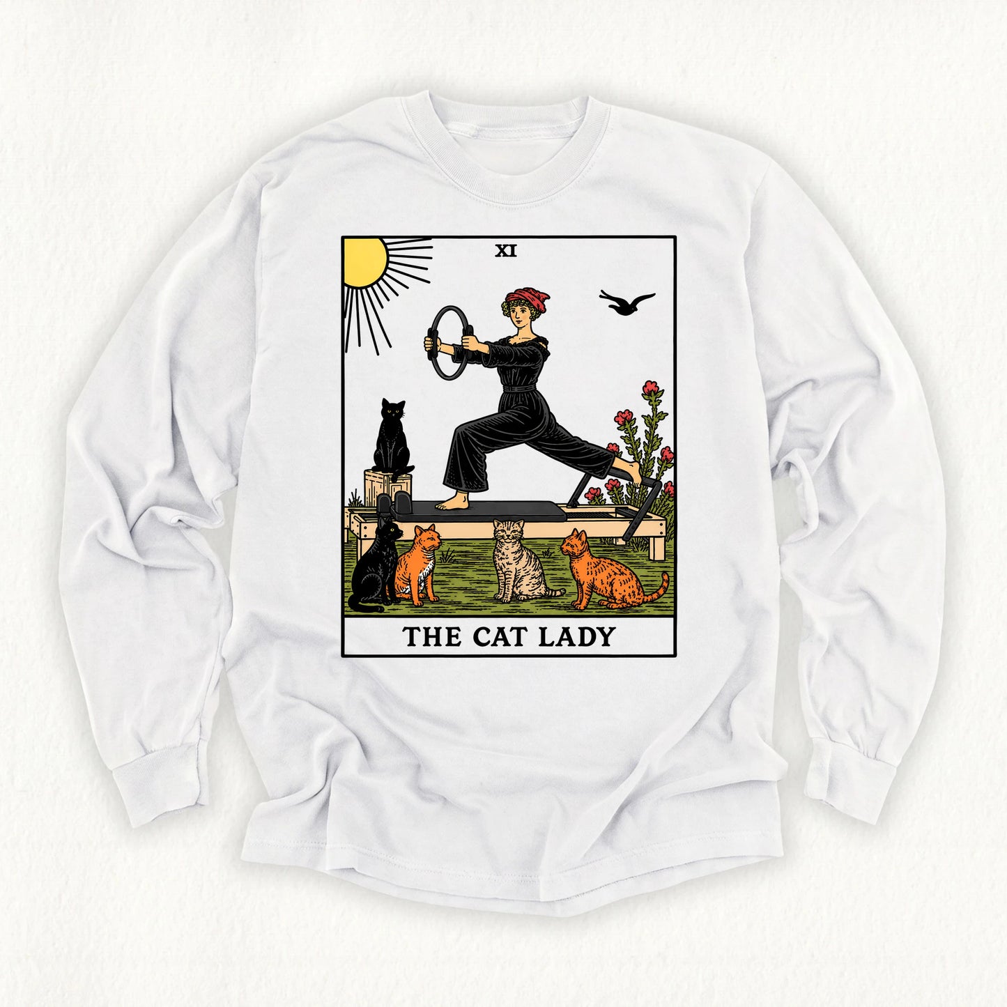 The Cat Lady Long Sleeve T-shirt
