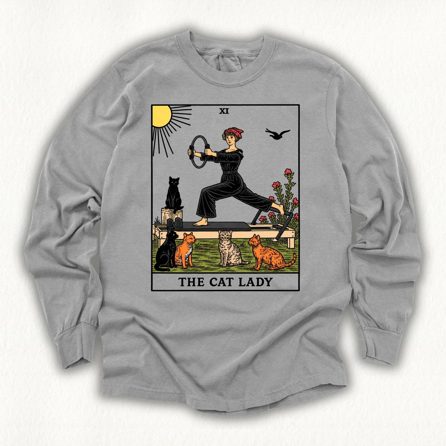 The Cat Lady Long Sleeve T-shirt