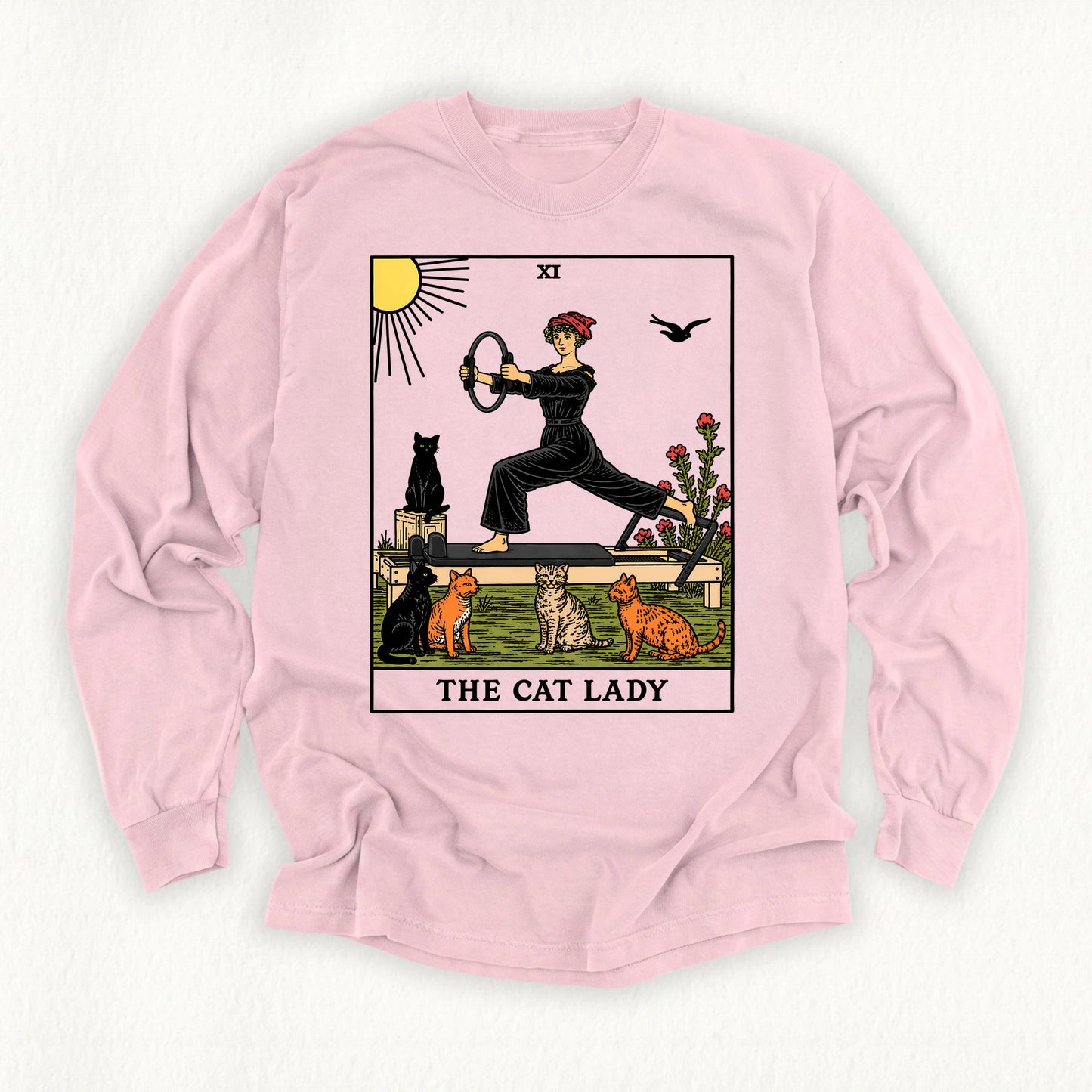 The Cat Lady Long Sleeve T-shirt