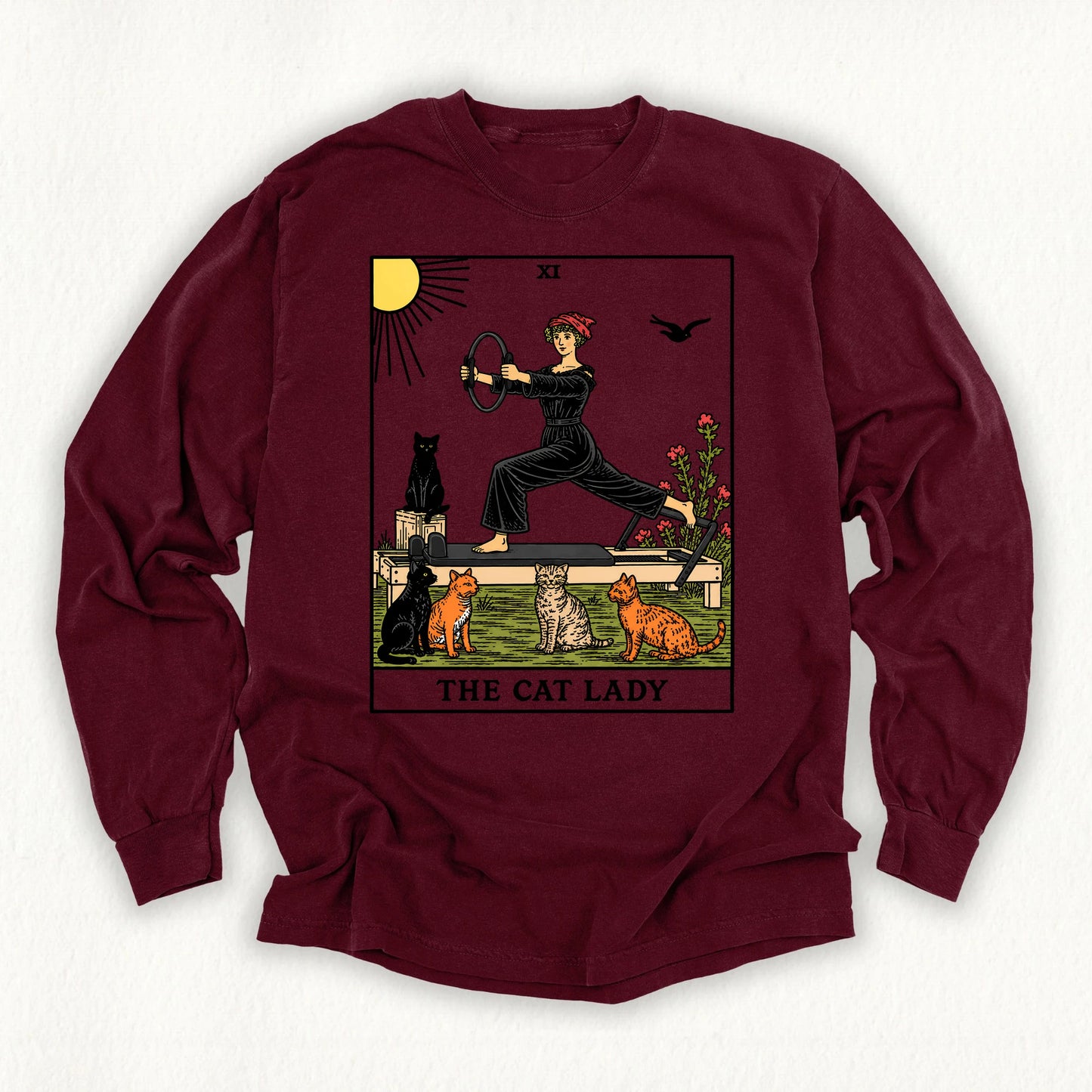 The Cat Lady Long Sleeve T-shirt