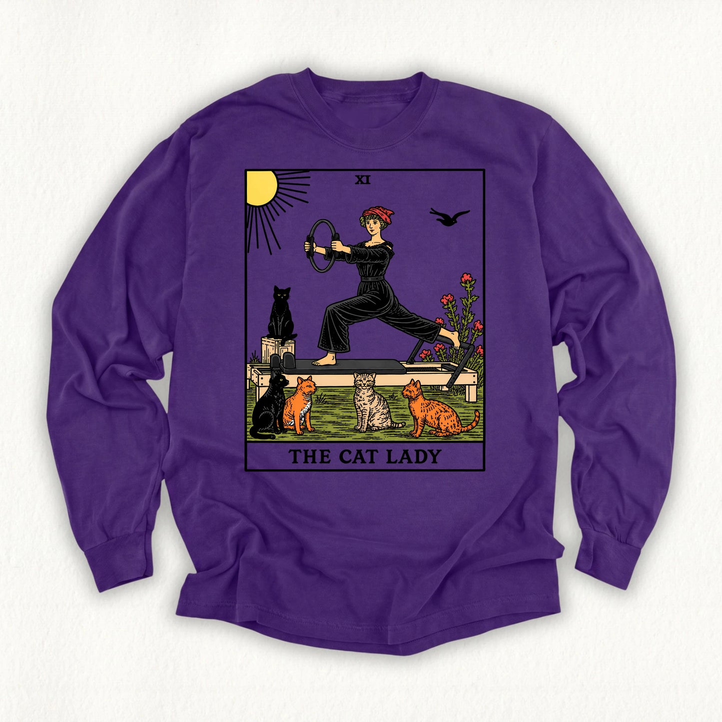 The Cat Lady Long Sleeve T-shirt