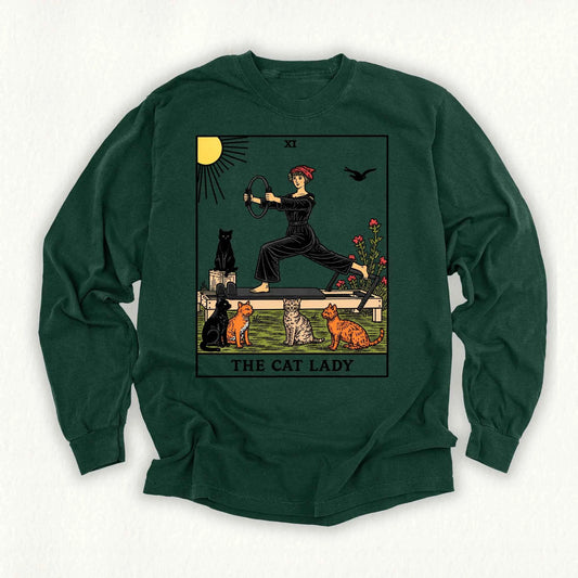 The Cat Lady Long Sleeve T-shirt