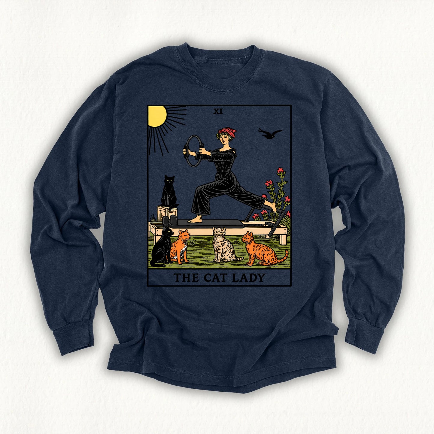The Cat Lady Long Sleeve T-shirt