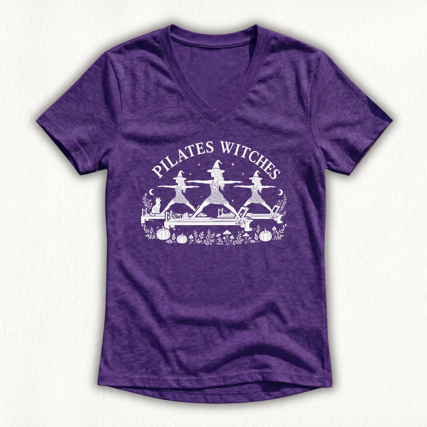 Pilates Witches Lady V-neck