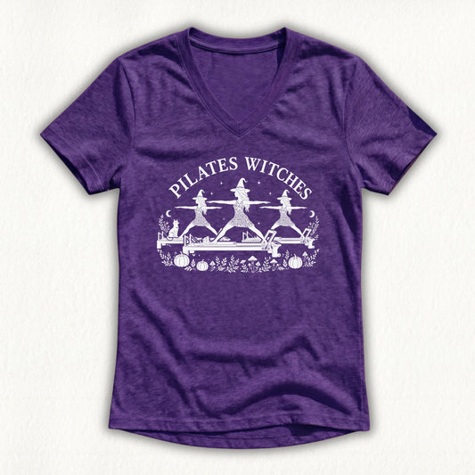 Pilates Witches Lady V-neck