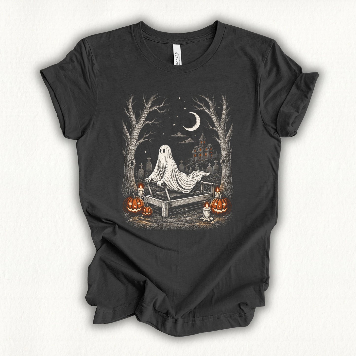 Stretching Ghost T-shirt