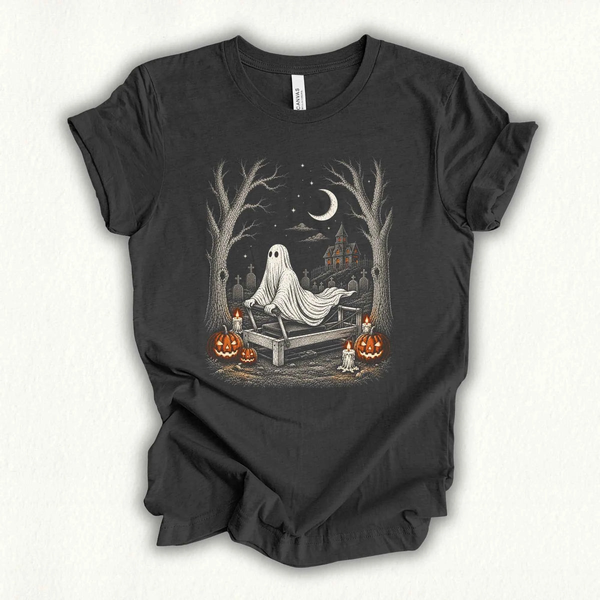 Stretching Ghost T-shirt