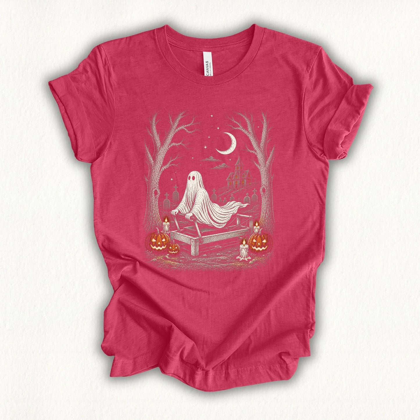 Stretching Ghost T-shirt