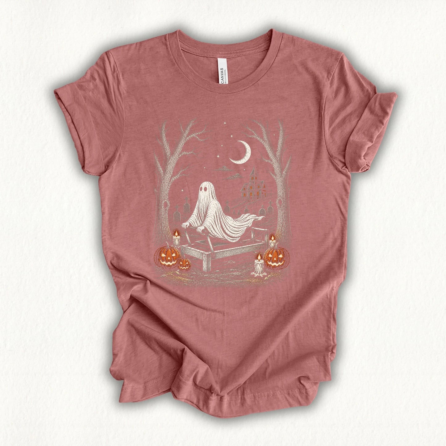 Stretching Ghost T-shirt