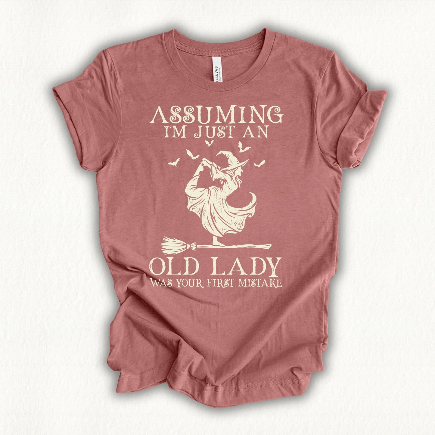 Old Lady Yoga T-shirt