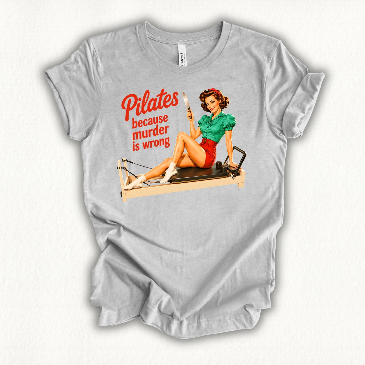 Pilates Murder T-shirt