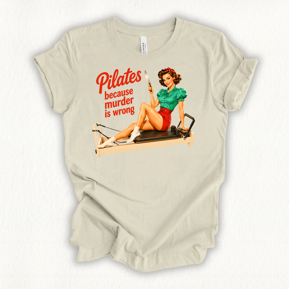 Pilates Murder T-shirt