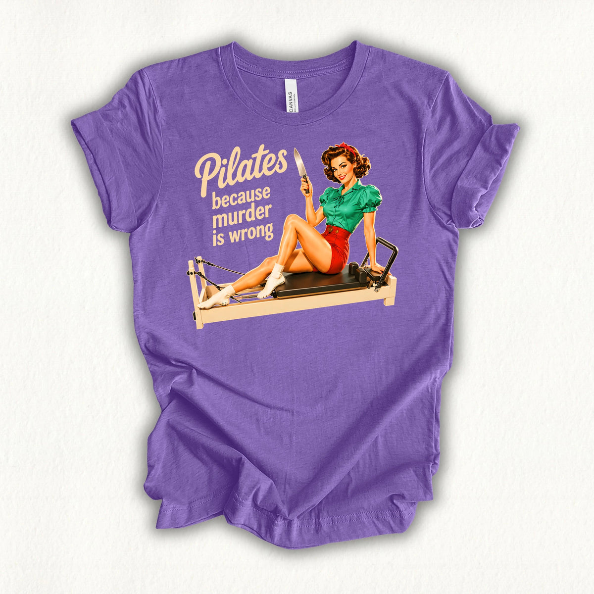 Pilates Murder T-shirt