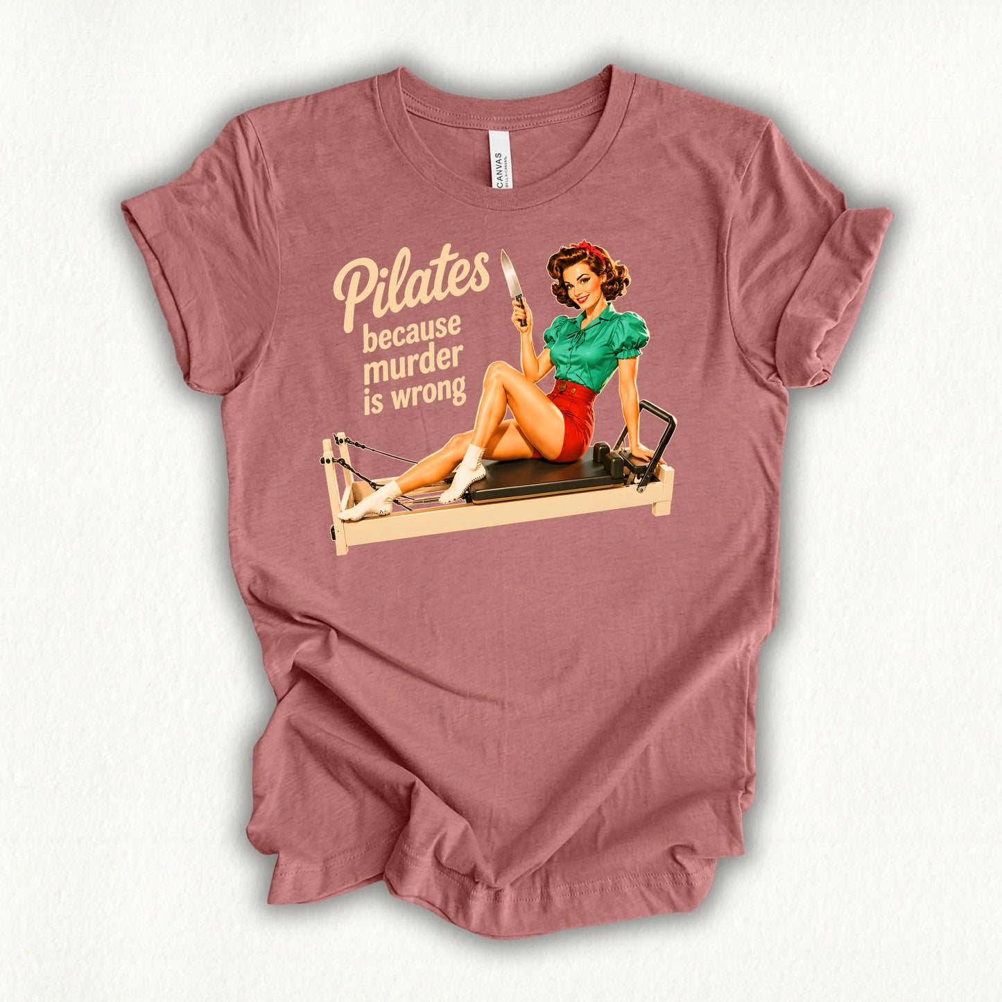 Pilates Murder T-shirt