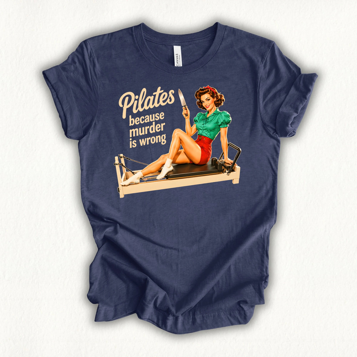 Pilates Murder T-shirt