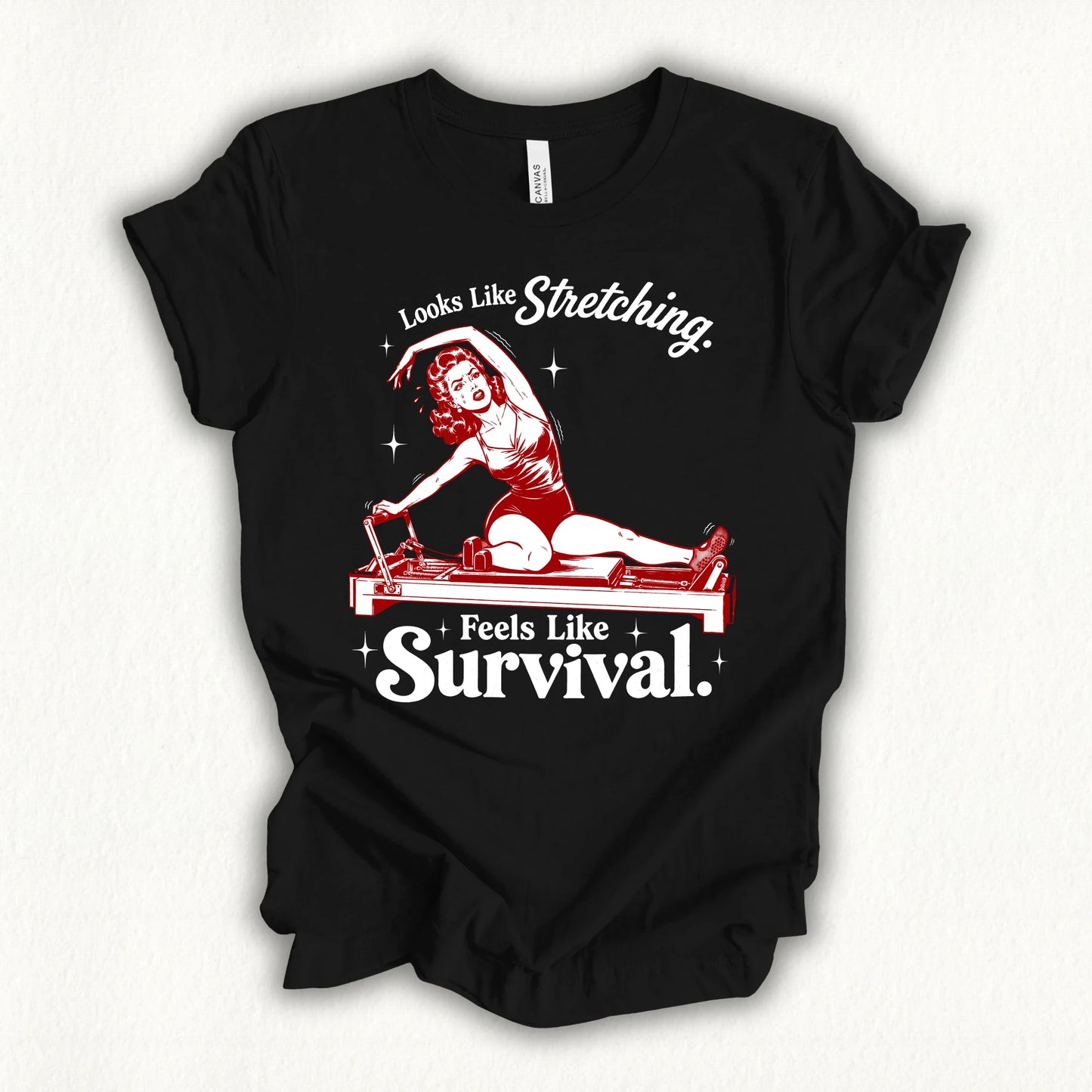 Stretching Survival T-shirt