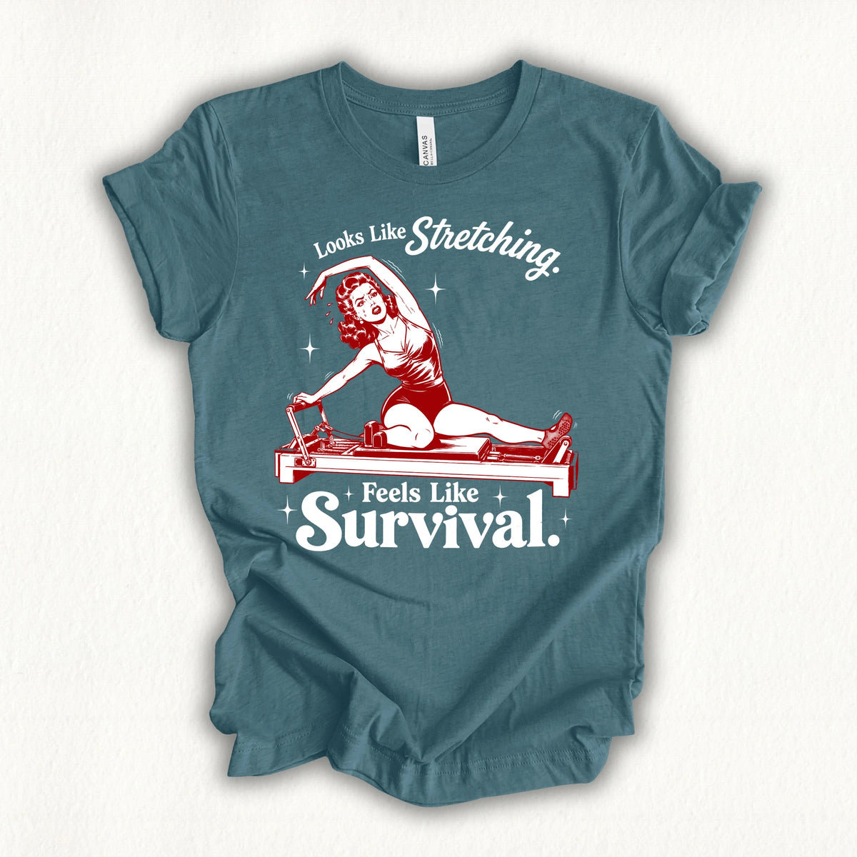 Stretching Survival T-shirt