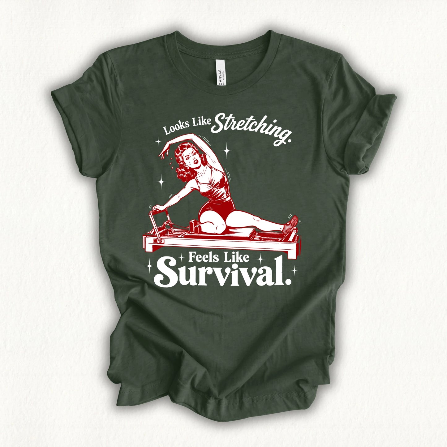 Stretching Survival T-shirt