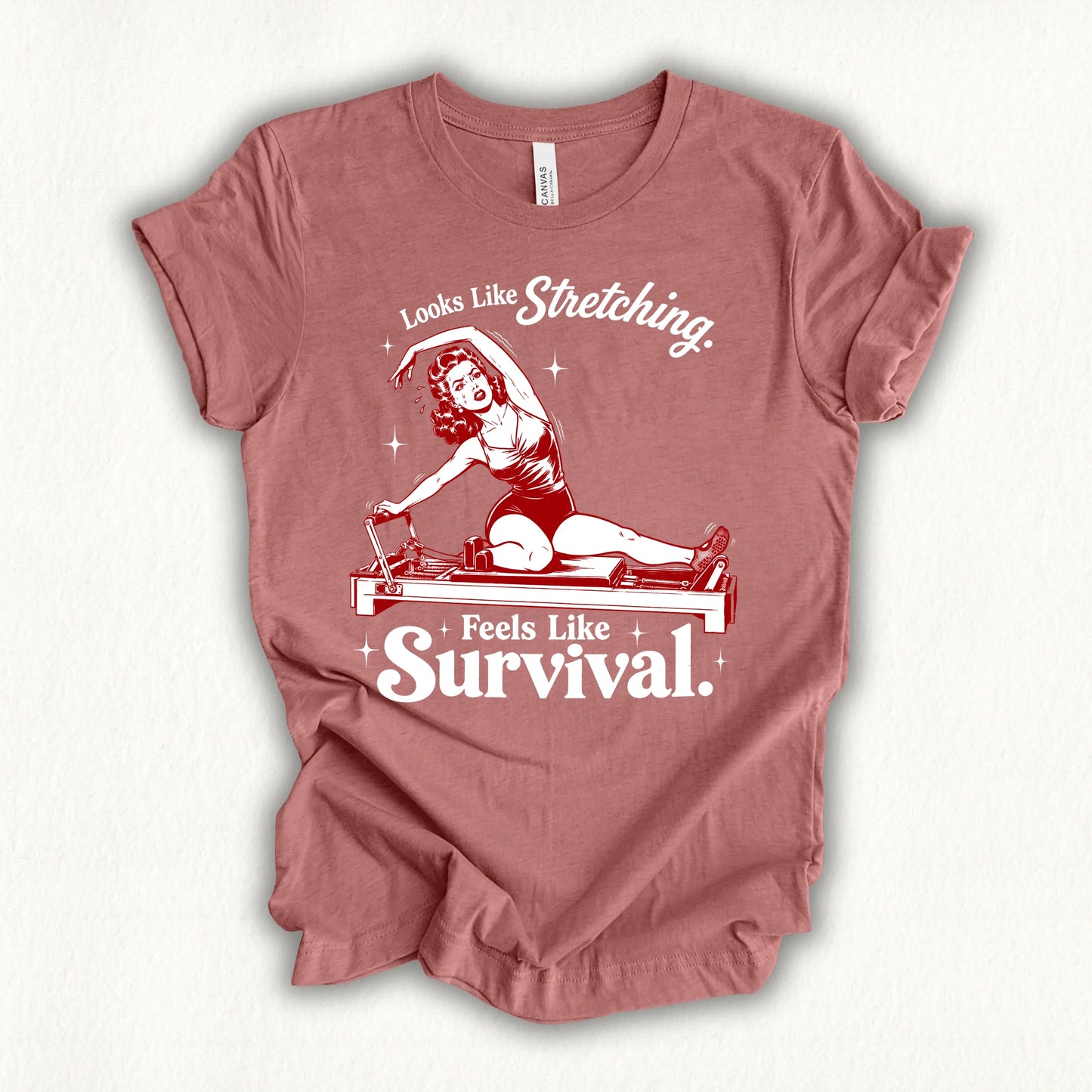 Stretching Survival T-shirt