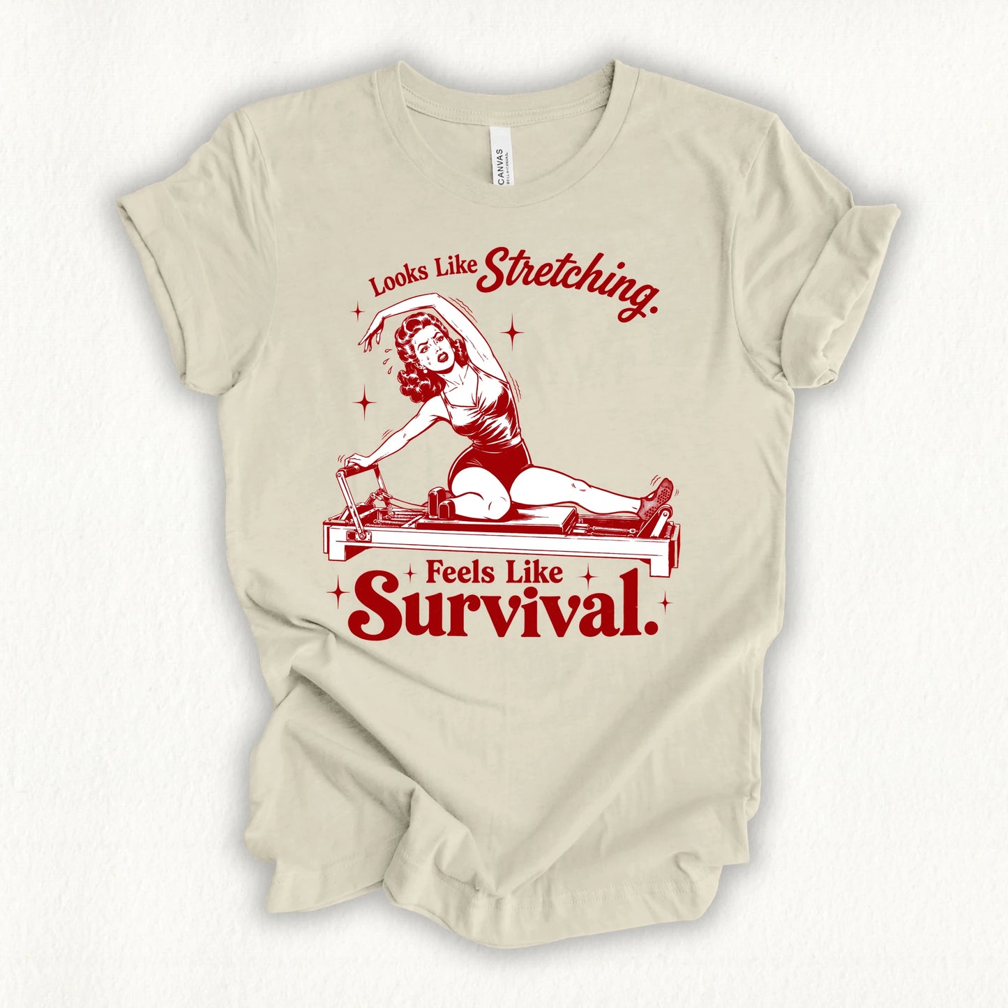 Stretching Survival T-shirt
