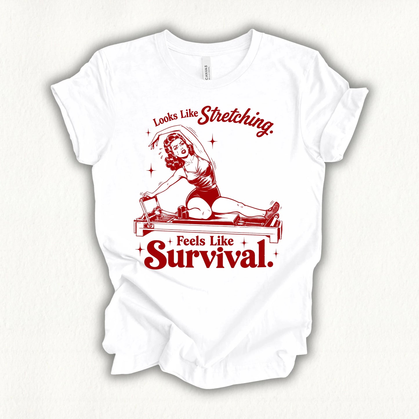 Stretching Survival T-shirt
