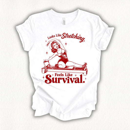 Stretching Survival T-shirt
