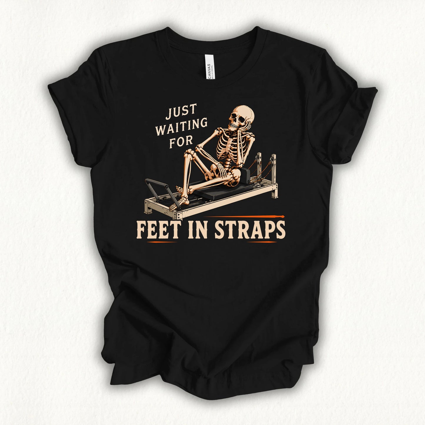 Waiting Feet in Straps T-shirt