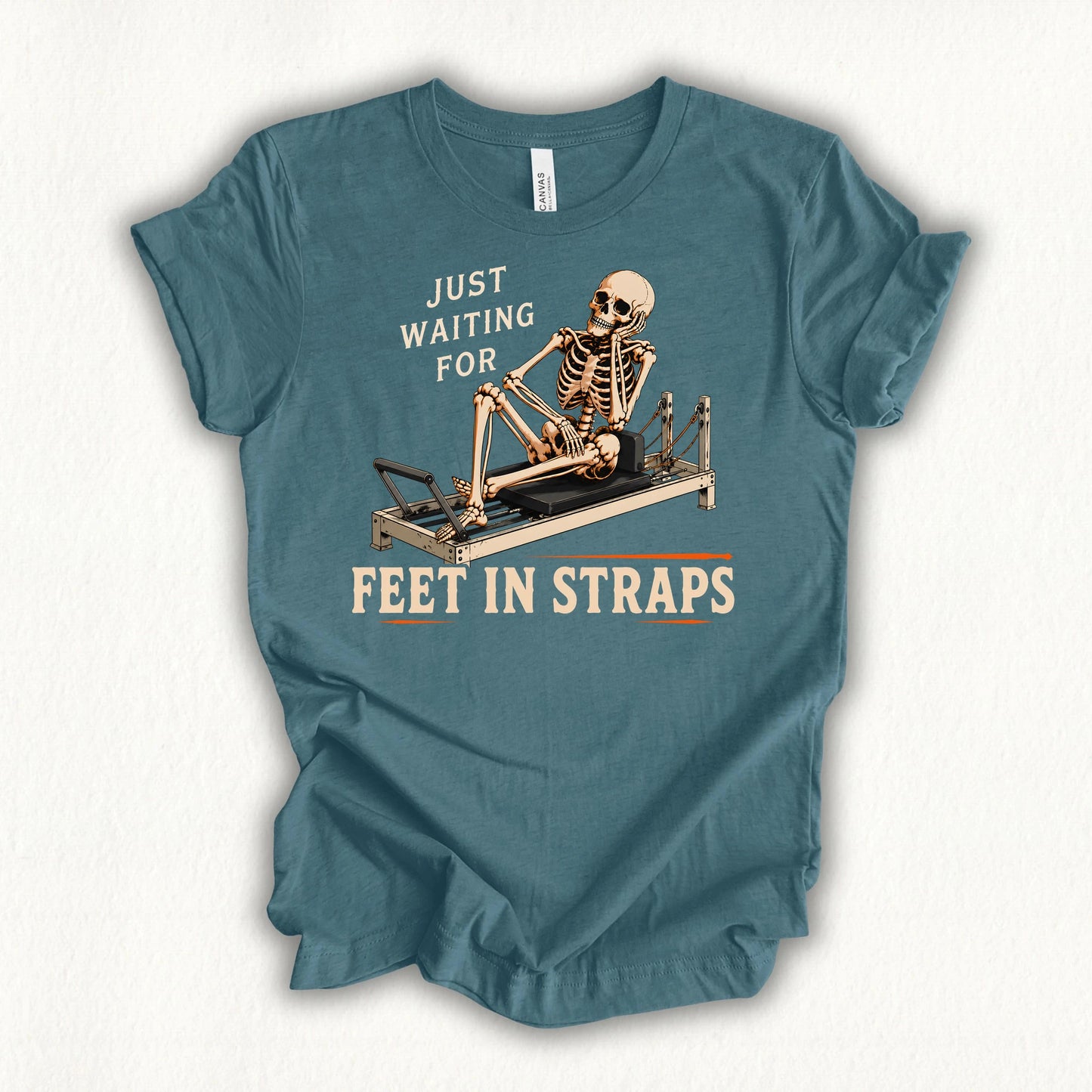 Waiting Feet in Straps T-shirt