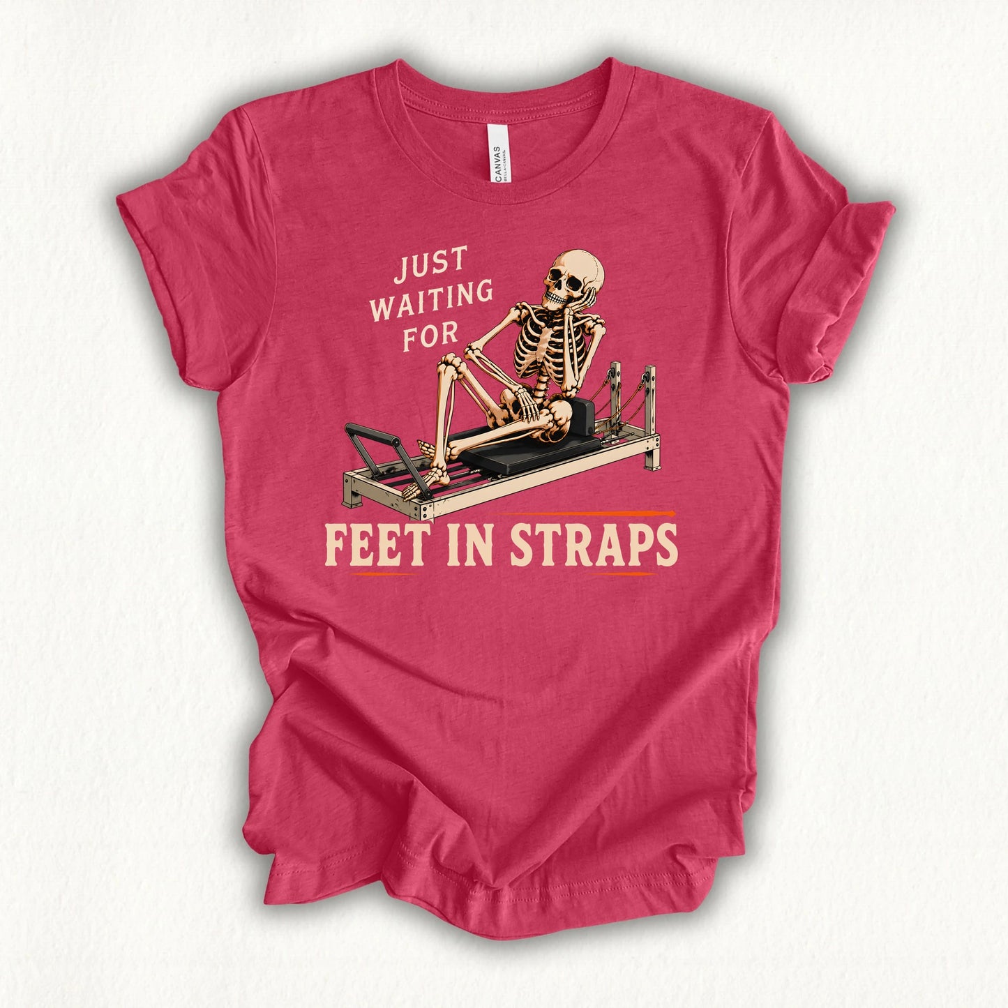Waiting Feet in Straps T-shirt