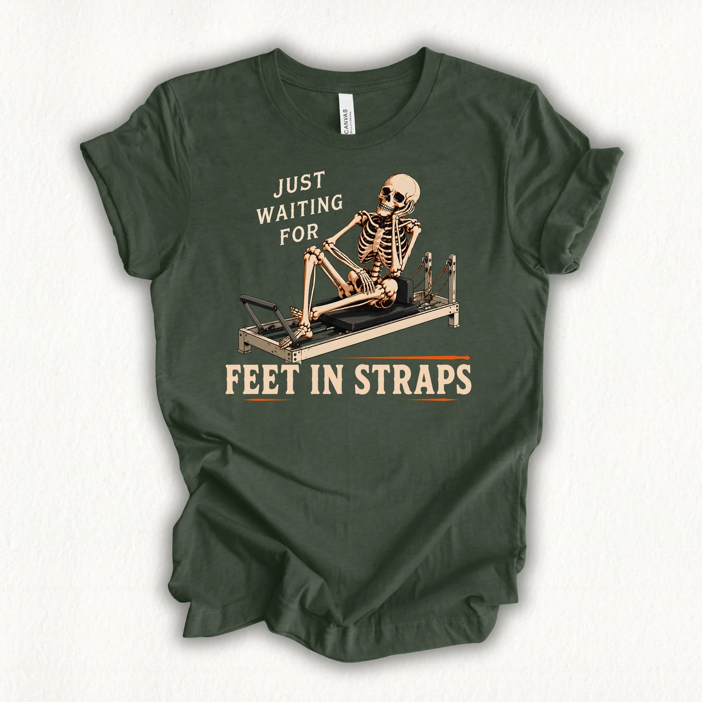 Waiting Feet in Straps T-shirt