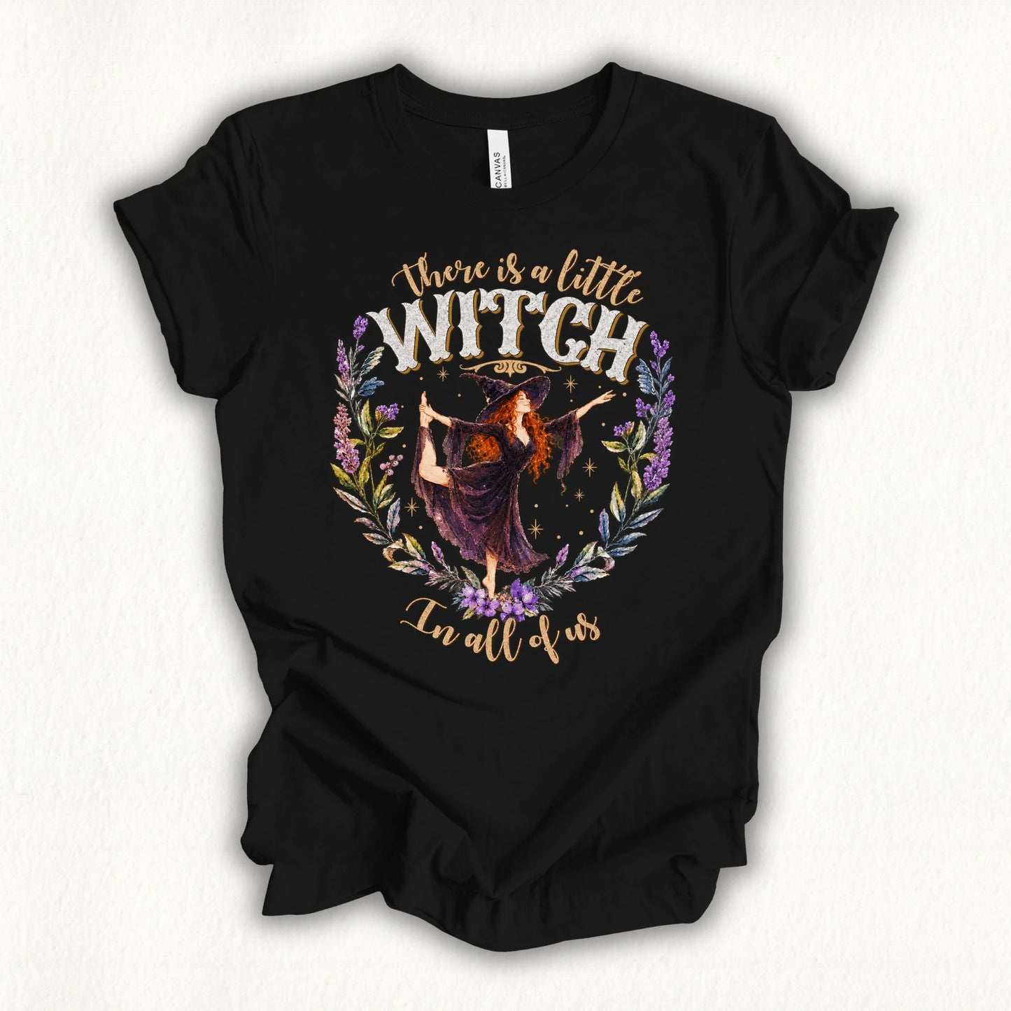 Little Yoga Witch T-shirt
