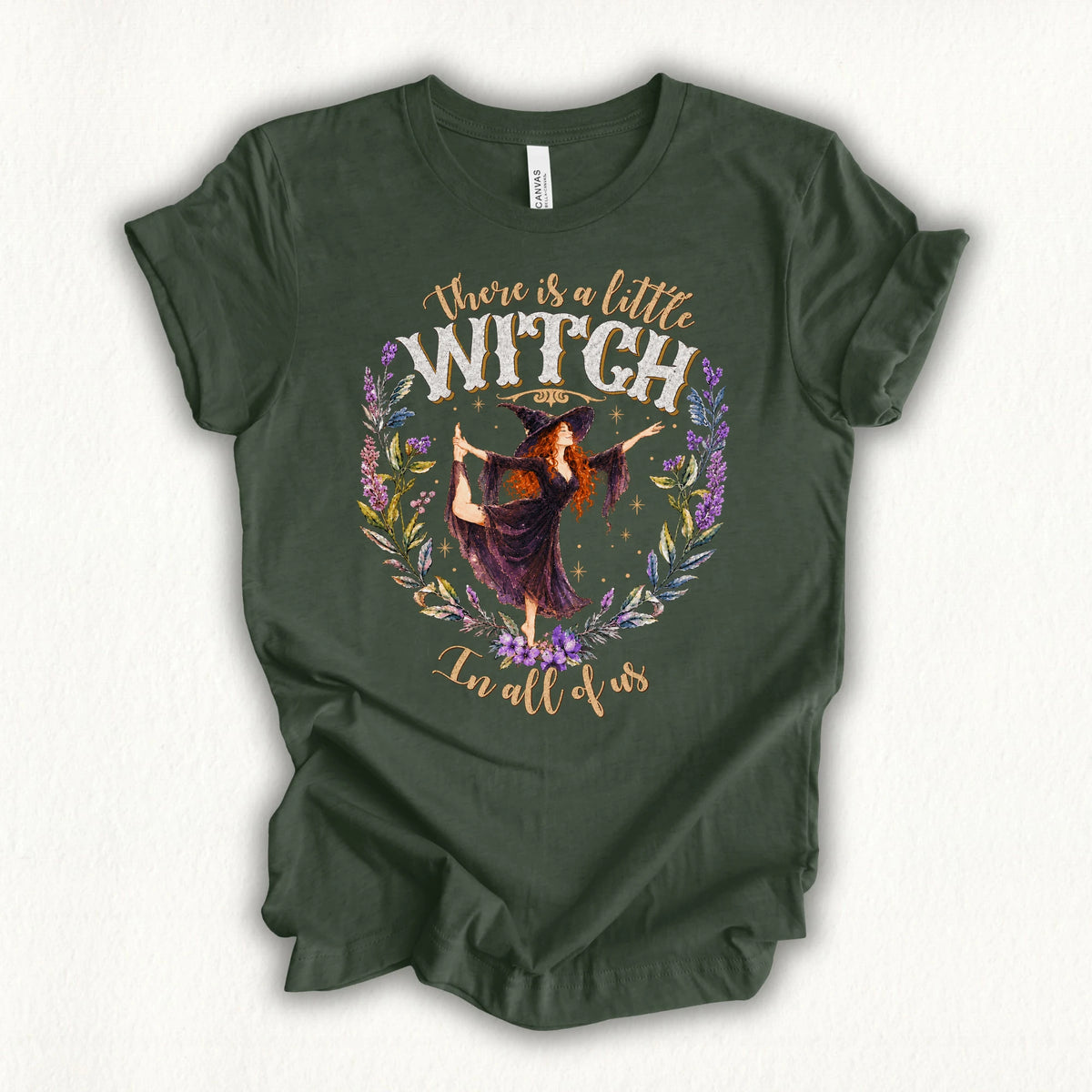 Little Yoga Witch T-shirt