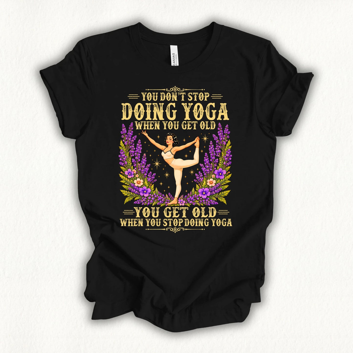Don't Stop Yoga T-shirt
