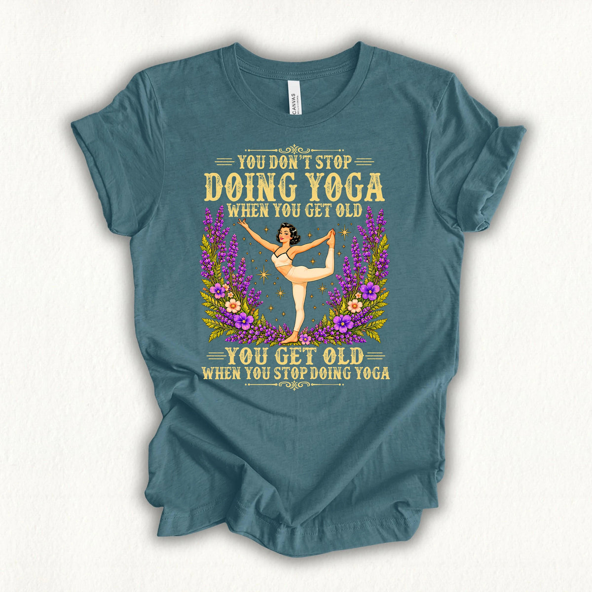 Don't Stop Yoga T-shirt