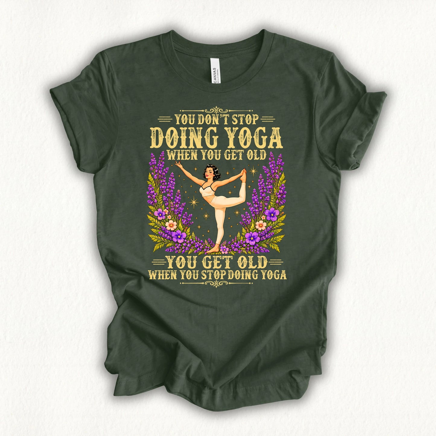 Don't Stop Yoga T-shirt