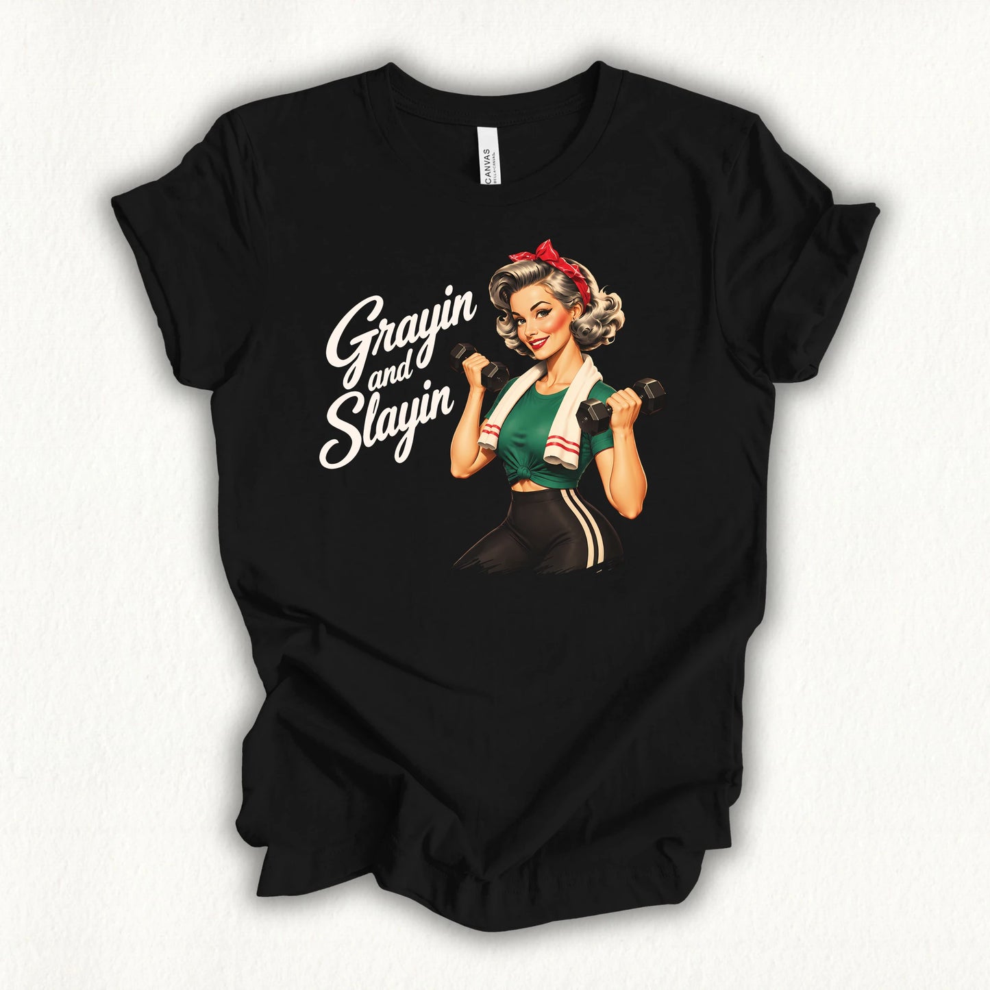 Grayin Slayin Gym T-shirt