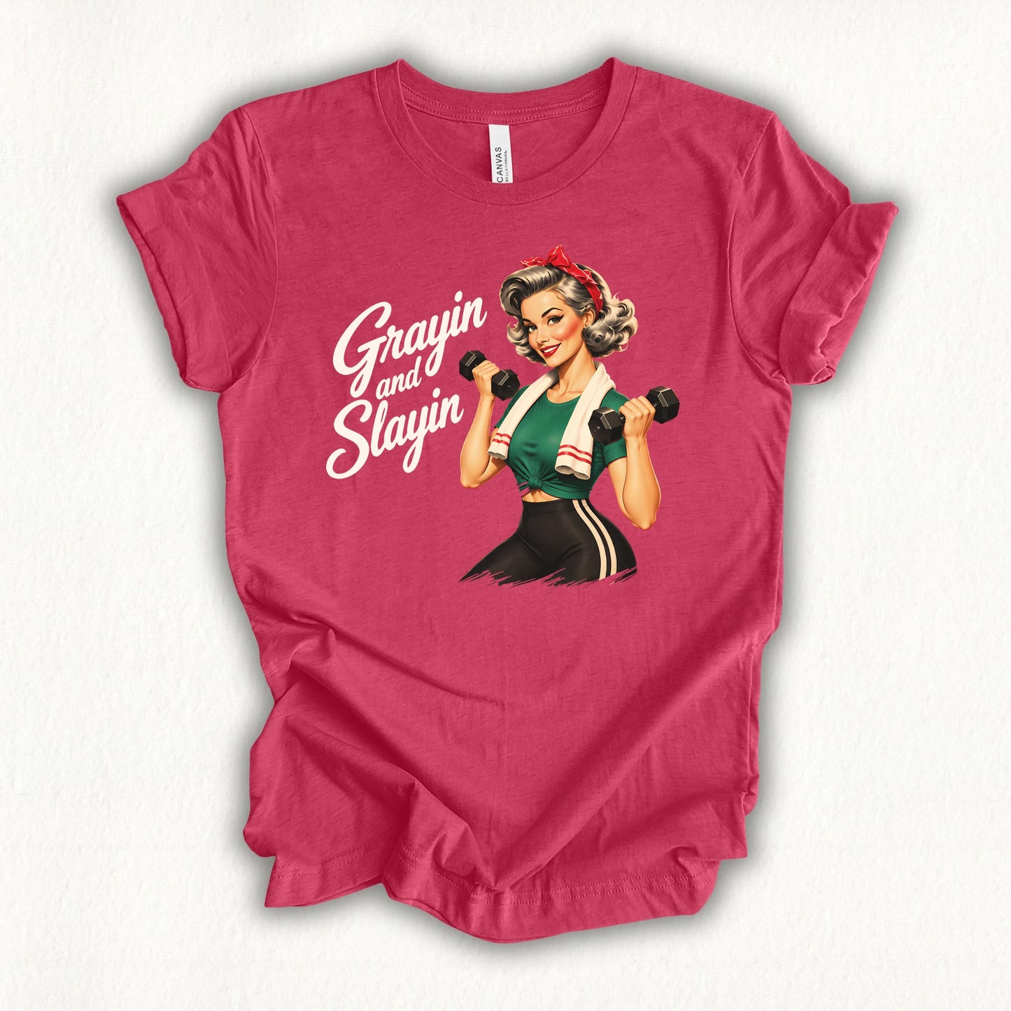 Grayin Slayin Gym T-shirt