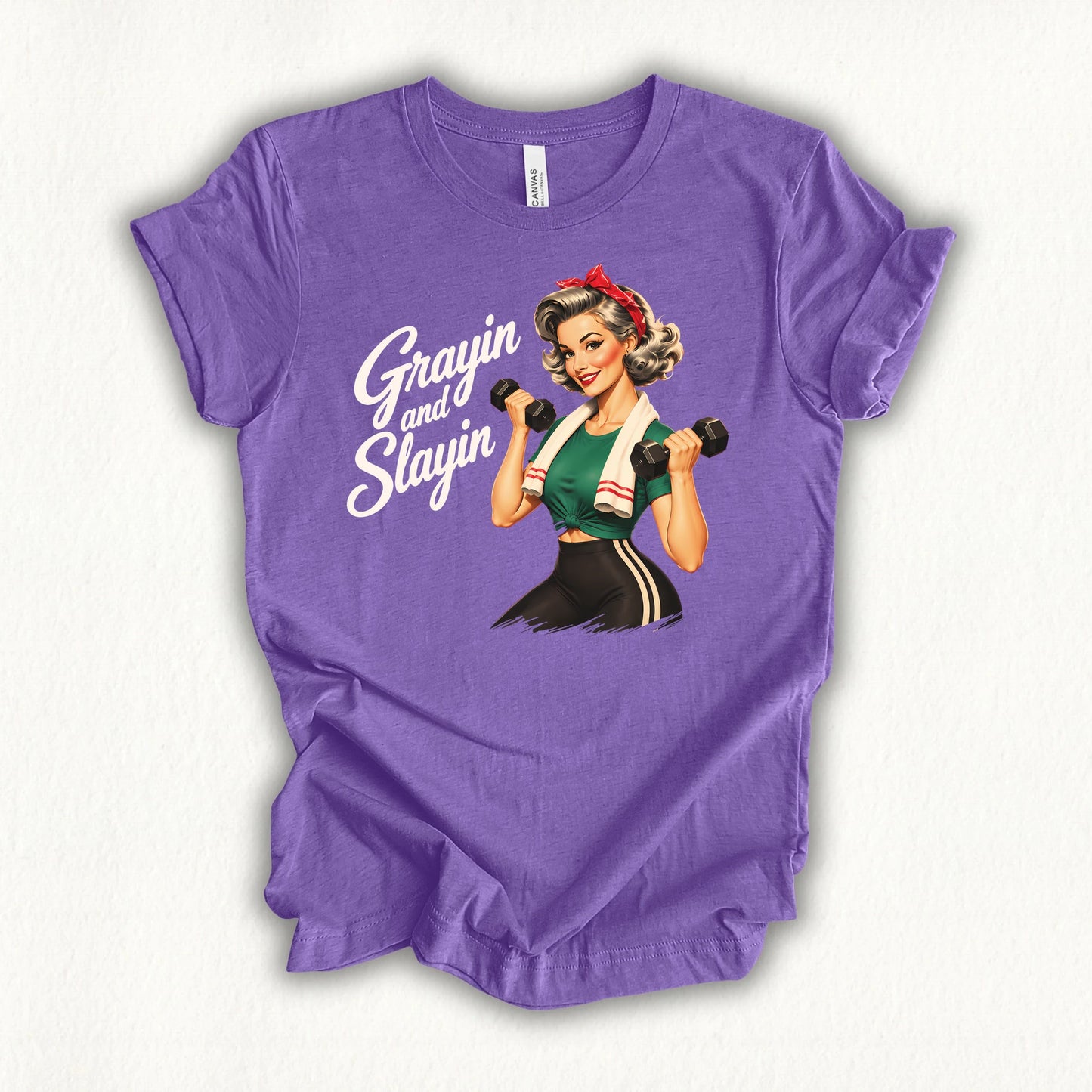 Grayin Slayin Gym T-shirt