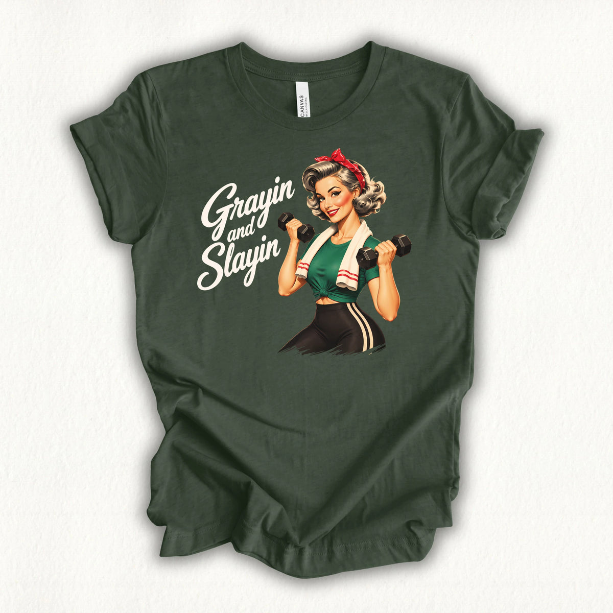 Grayin Slayin Gym T-shirt