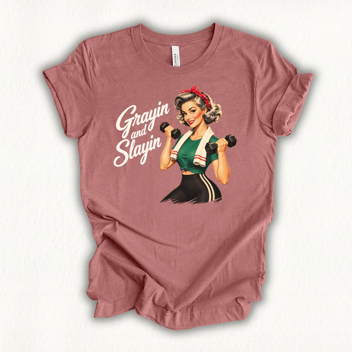Grayin Slayin Gym T-shirt