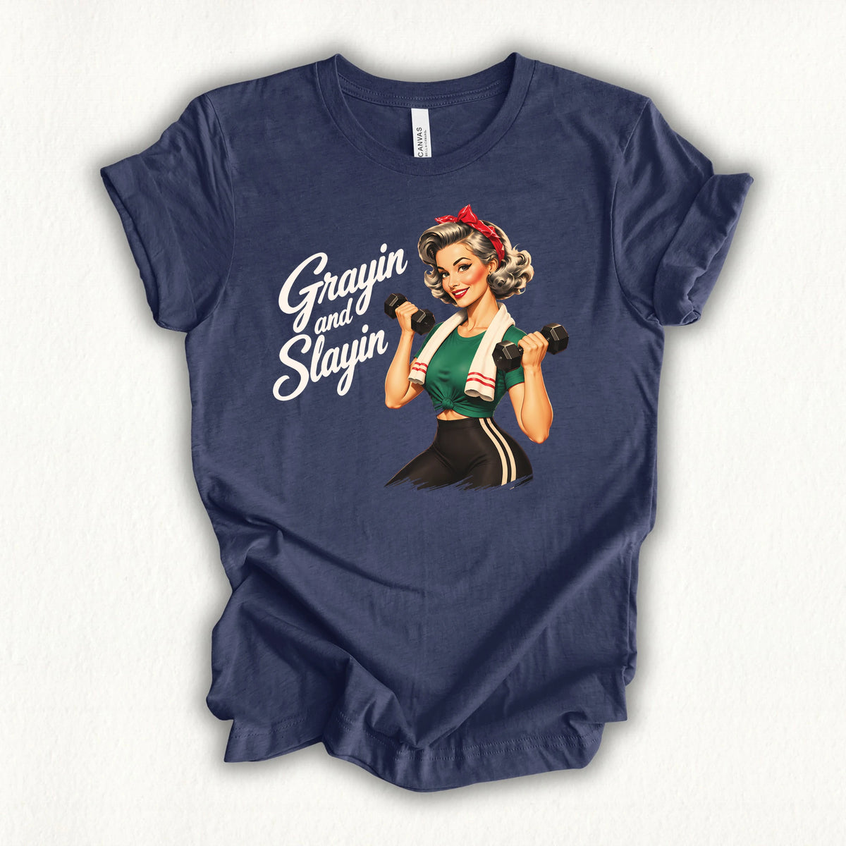 Grayin Slayin Gym T-shirt