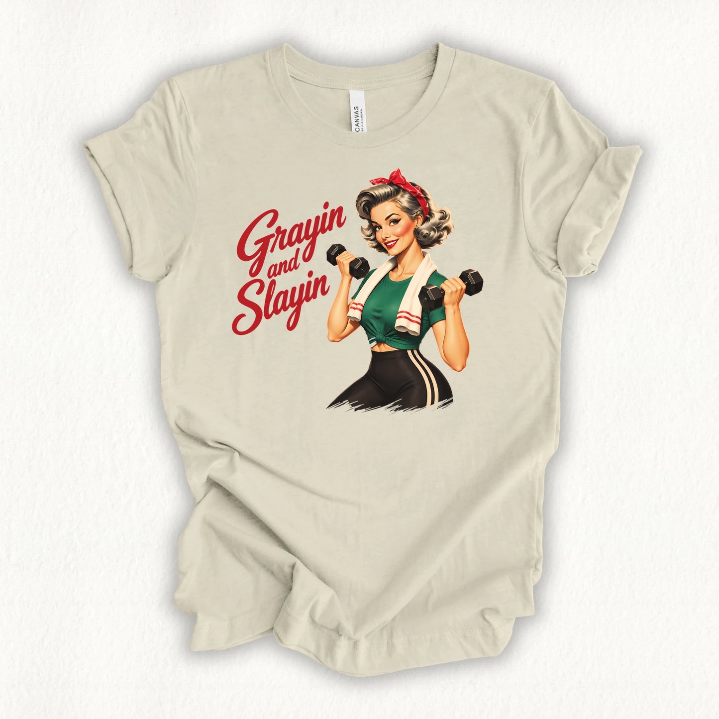 Grayin Slayin Gym T-shirt