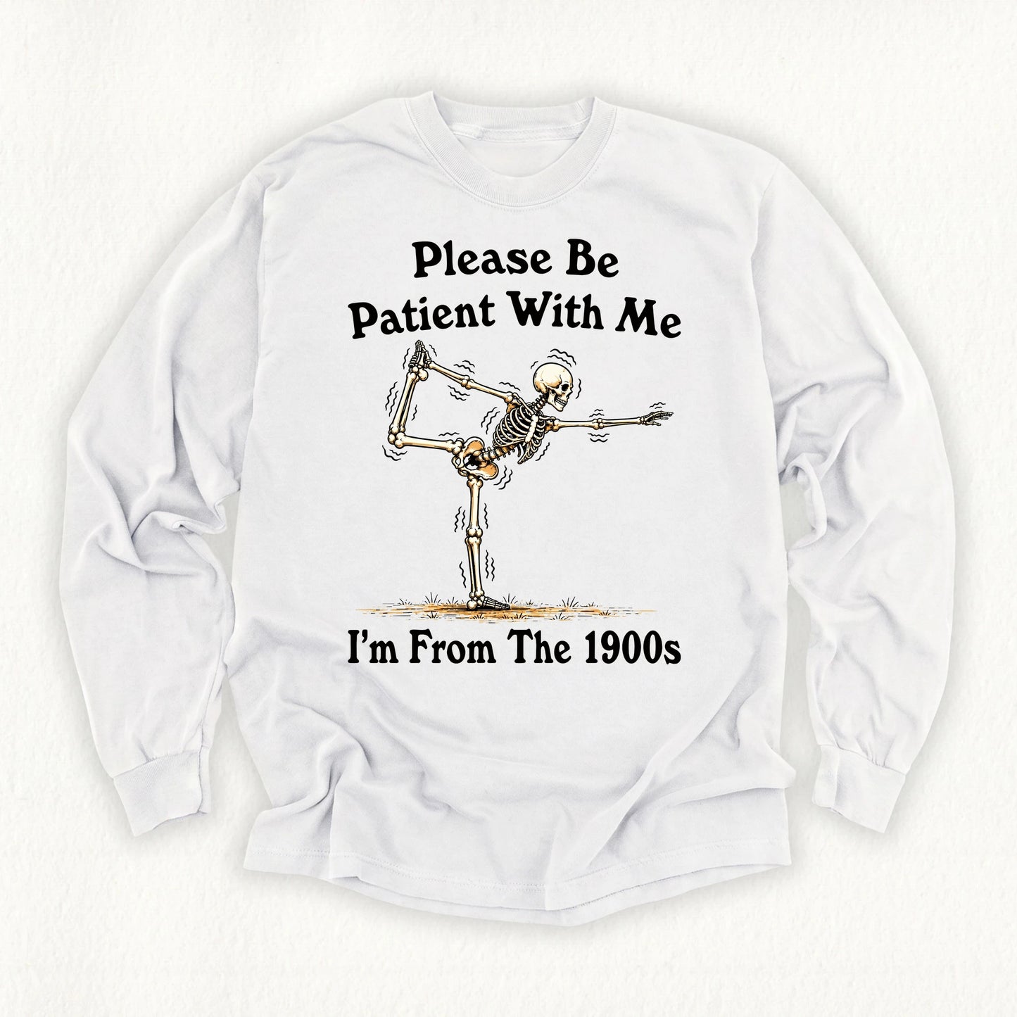 Yoga From 1900s Long Sleeve T-shirt