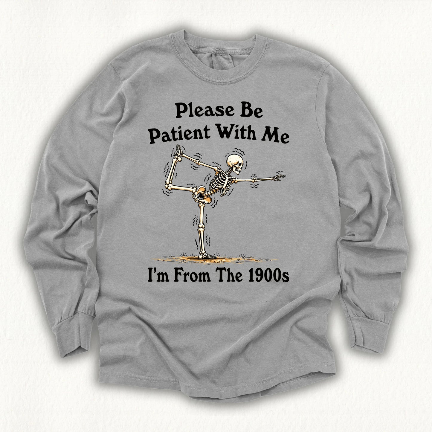 Yoga From 1900s Long Sleeve T-shirt