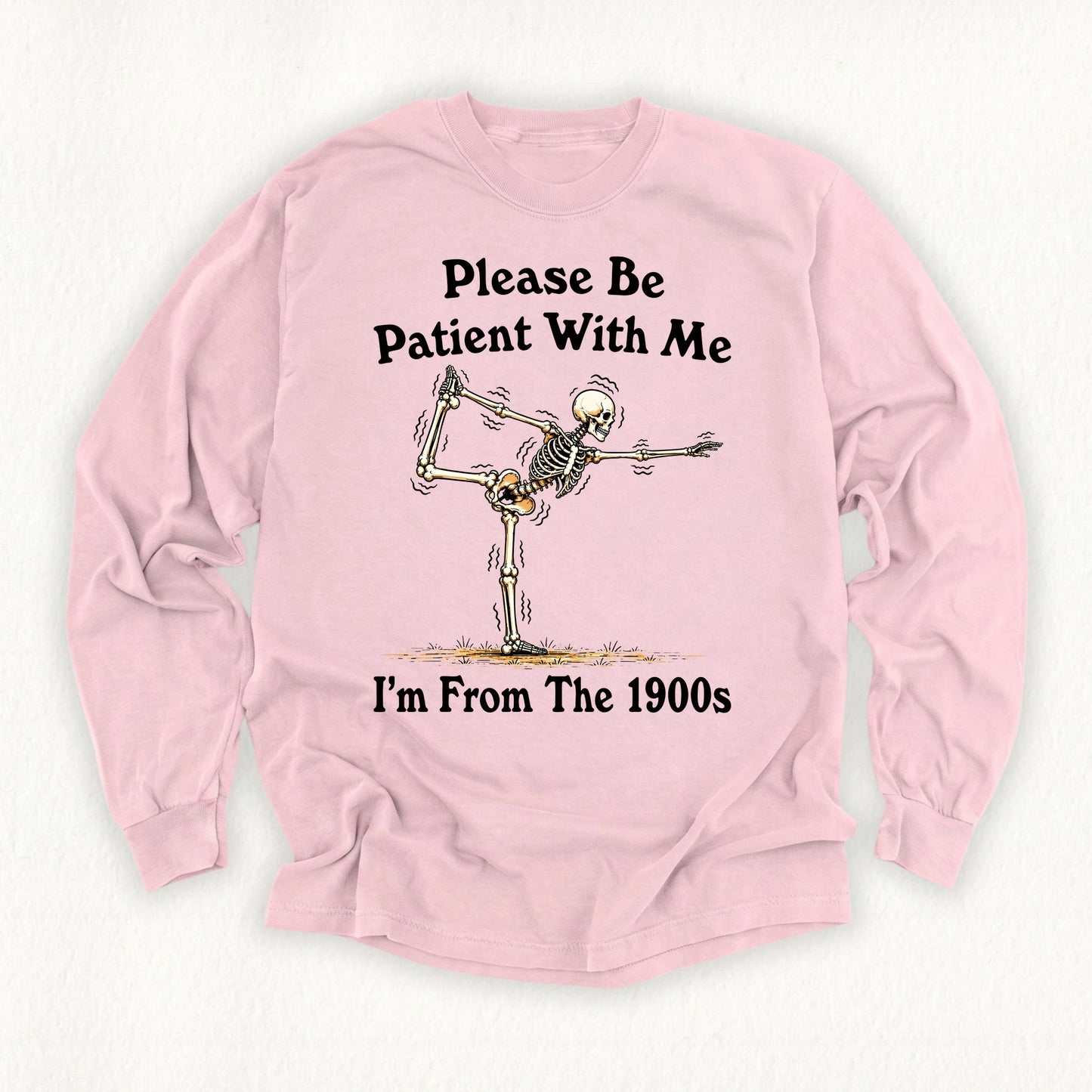 Yoga From 1900s Long Sleeve T-shirt