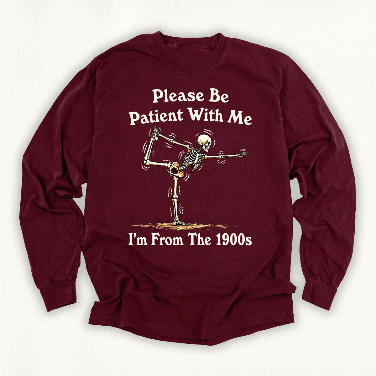 Yoga From 1900s Long Sleeve T-shirt