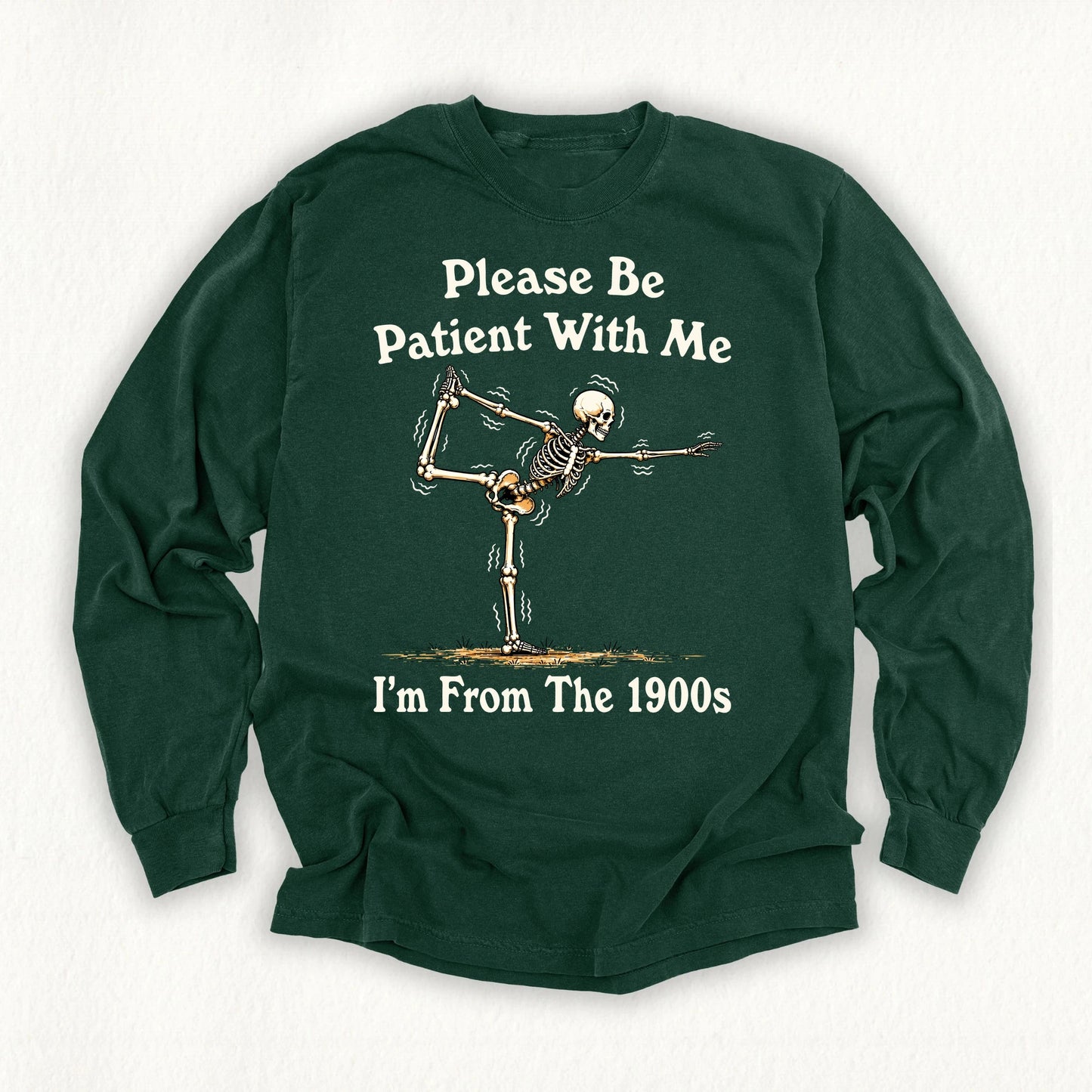 Yoga From 1900s Long Sleeve T-shirt